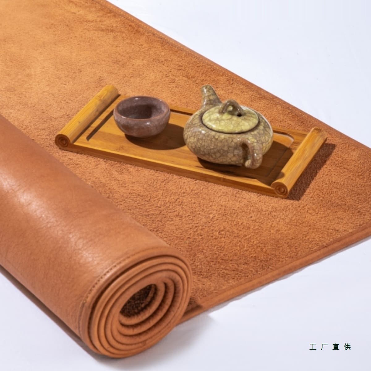 Traditional Method No Coating One-Piece Clear First-Layer Buffalo Hide Mat 1.8m Soft Mat Solid Color Mattress Hard Mat