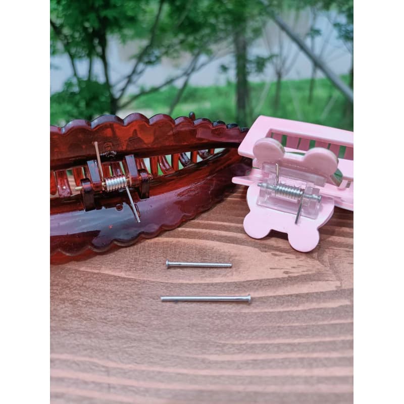 Stainless steel hairpin spring clip torsion spring V-shaped spring custom various hair tie hairpin spring accessories