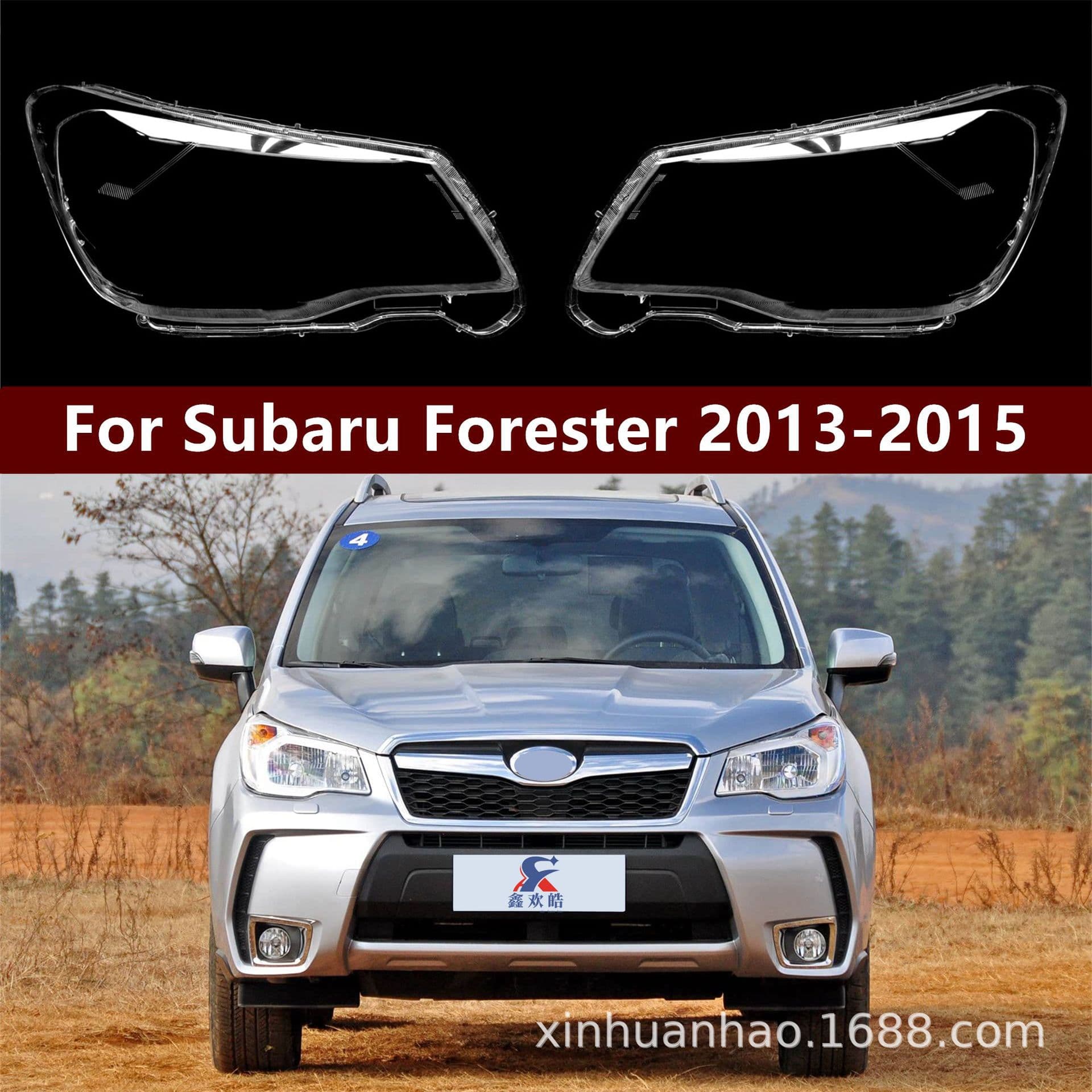 Headlight Lens Cover for Subaru Forester 2013 2014 2015 Models, Front Headlight Shell