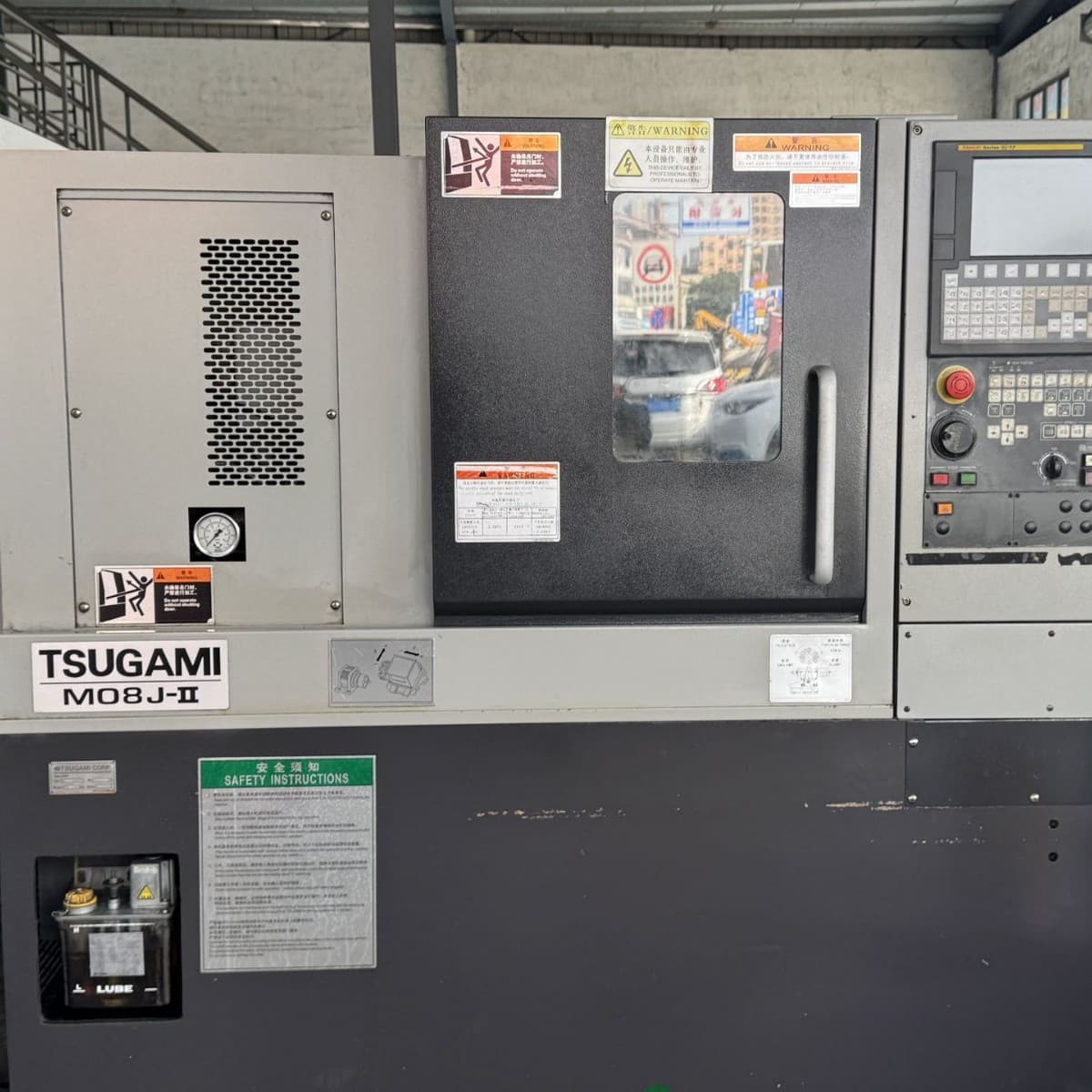 Used Tsugami CNC Lathe M08J-II Used CNC Lathe FANUC Japanese CNC Lathe
