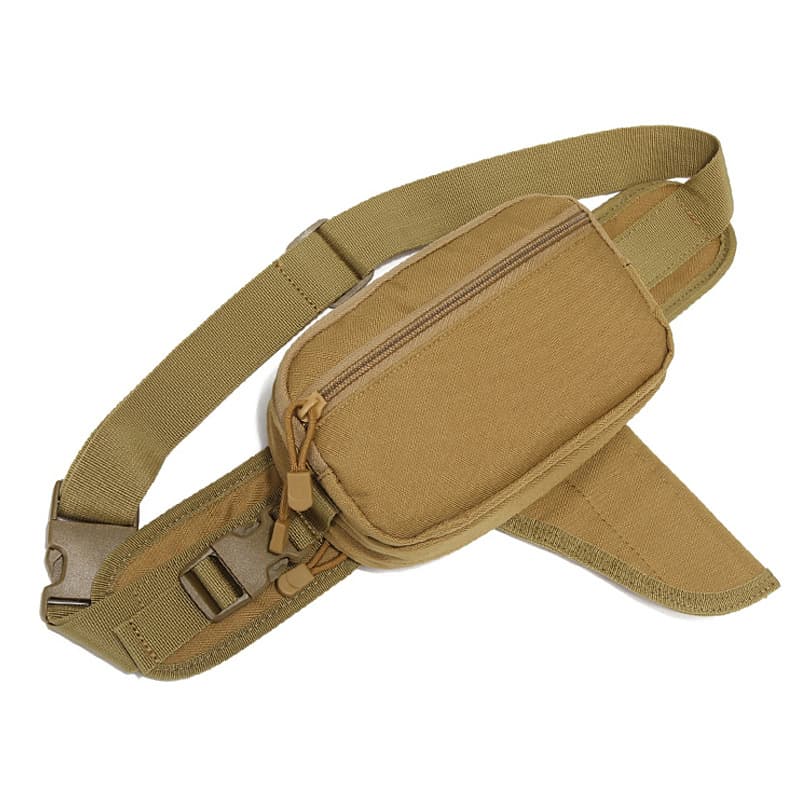 Outdoor Tactical Waist Pack Waterproof Durable Multi-functional Waist Bag with Detachable Holster for Airsoft CS Combat Belt Bag