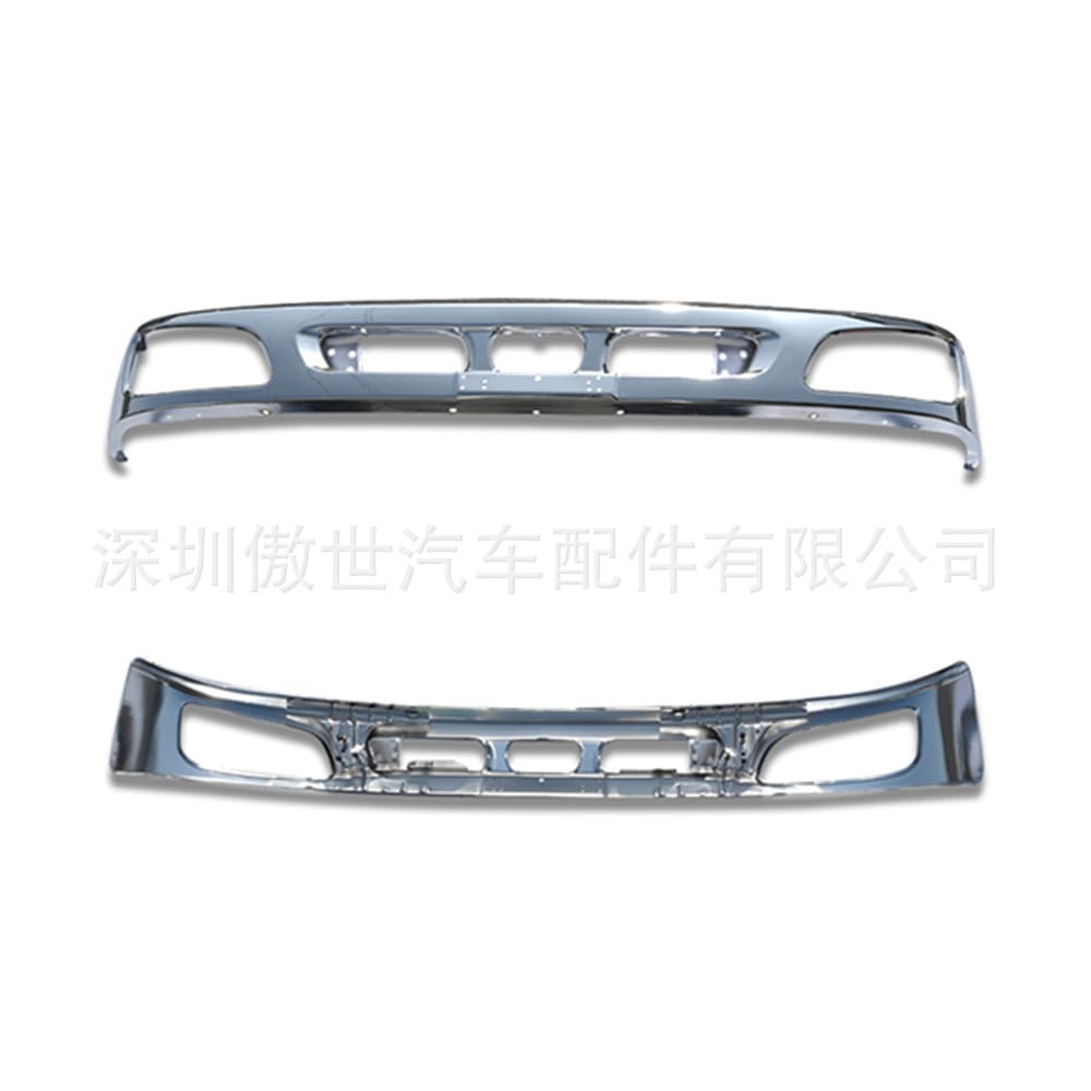 Hino Airloop Ranger plated front bumper wide