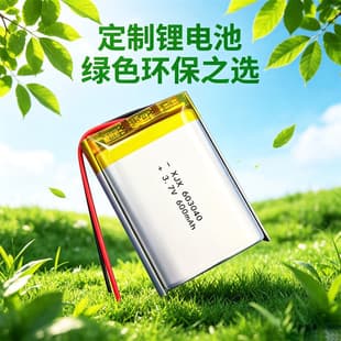 Polymer Lithium Battery 603040-600mAh 3.7V Li-Ion Soft Pack Learning Machine Trash Can Battery