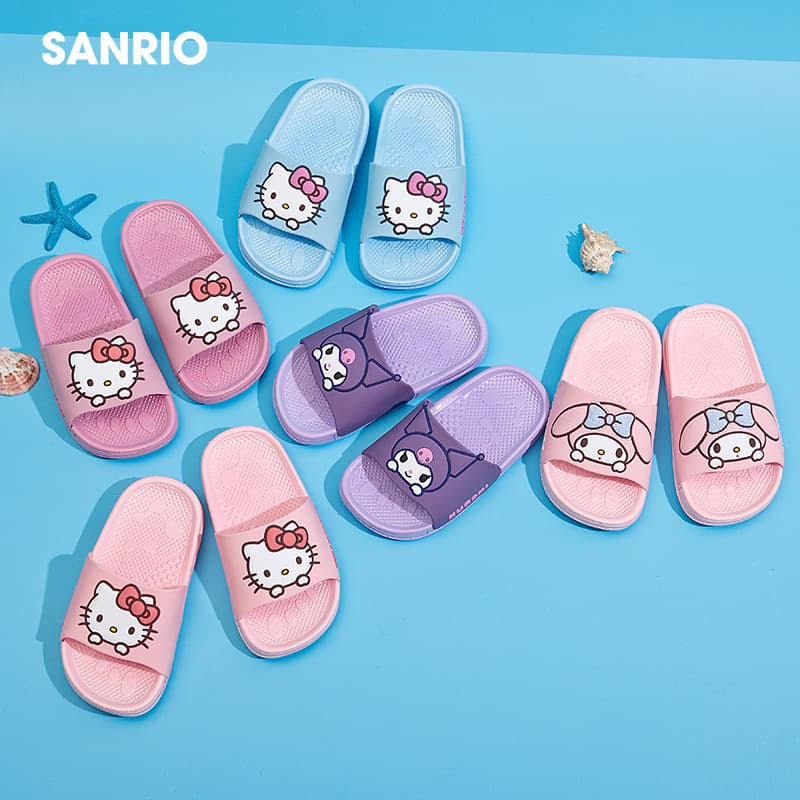 Sanrio Summer New Children's Slippers Lightweight Soft Baby Slippers Anti-slip Wear-resistant Slippers Wholesale Stock