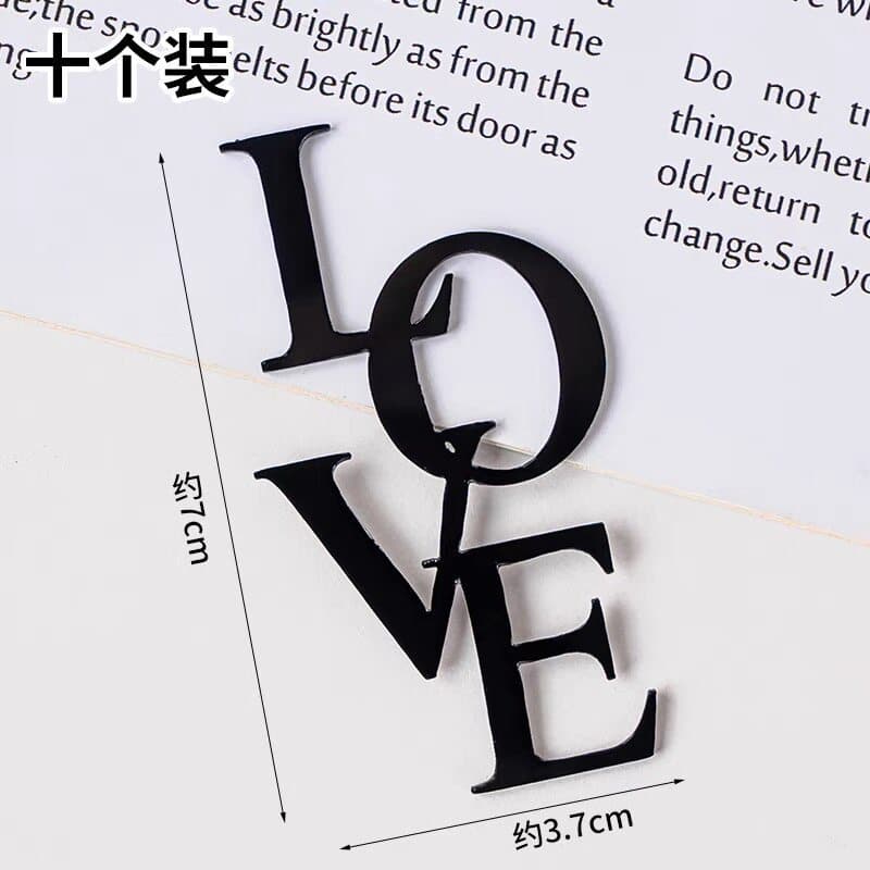 Romantic 2026 Valentine's Day Cake Decoration 520 Couple Holiday Acrylic Insert Heart KT Cat Baking Decor