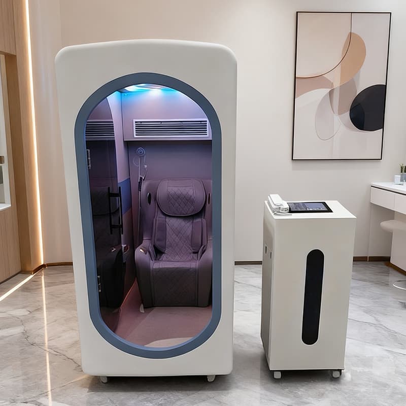 Composite Carbon Fiber Oxygen Chamber Single Cabin Civil Medical Hard Shell Factory Multi-Person Smart Home Mild Hyperbaric Oxygen Chamber