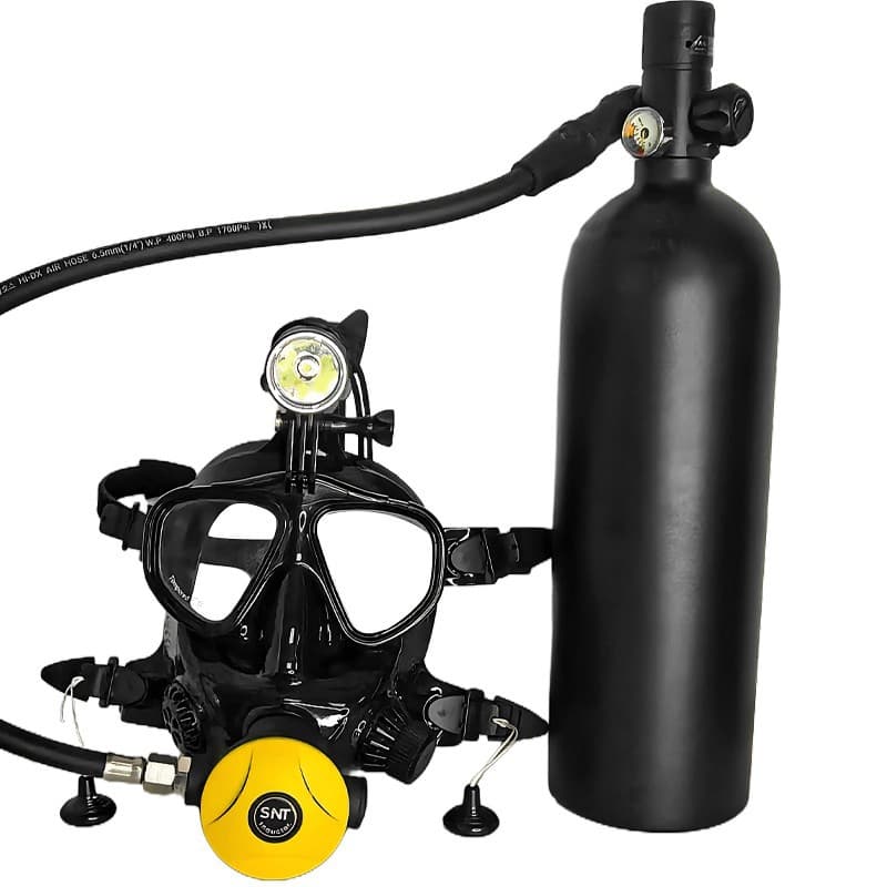 Designated to develop underwater oxygen breathing apparatus emergency escape rescue equipment aluminum alloy emergency cylinder diving equipment