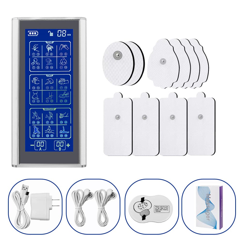 Cross-border Foreign Trade Large Screen 36 Mode Charging Pulse 7000 Physiotherapy Massager TENS Muscle Stimulator