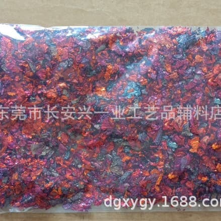 The source manufacturer supplies nail art decoration broken gold foil in stock, multi-color optional glue phone case gold foil decoration