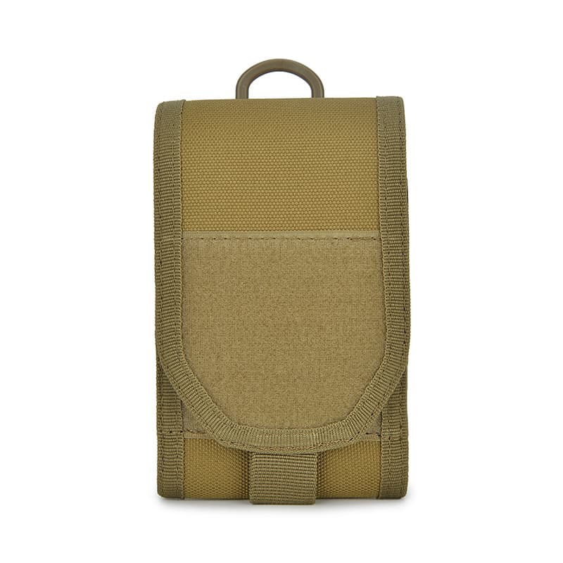 Multi-Functional Portable Waist Bag 6-Inch Compact Phone Pouch Outer Wear Leather Belt Waist Hanging Bag Waterproof Running Bag
