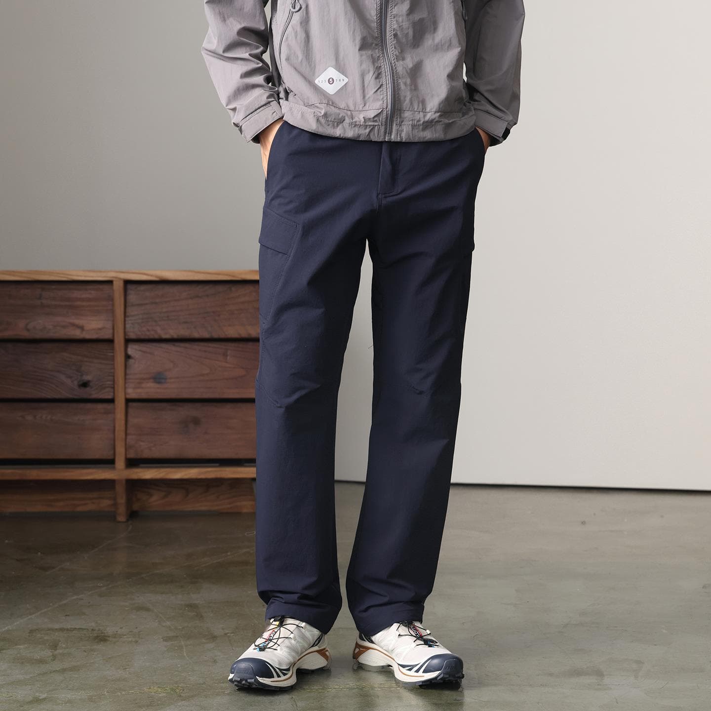 2026 New Four-Way Stretch Sports Casual Pants Men's Outdoor Three-proof Workwear Pants Easy Care Versatile Straight Leg Pants