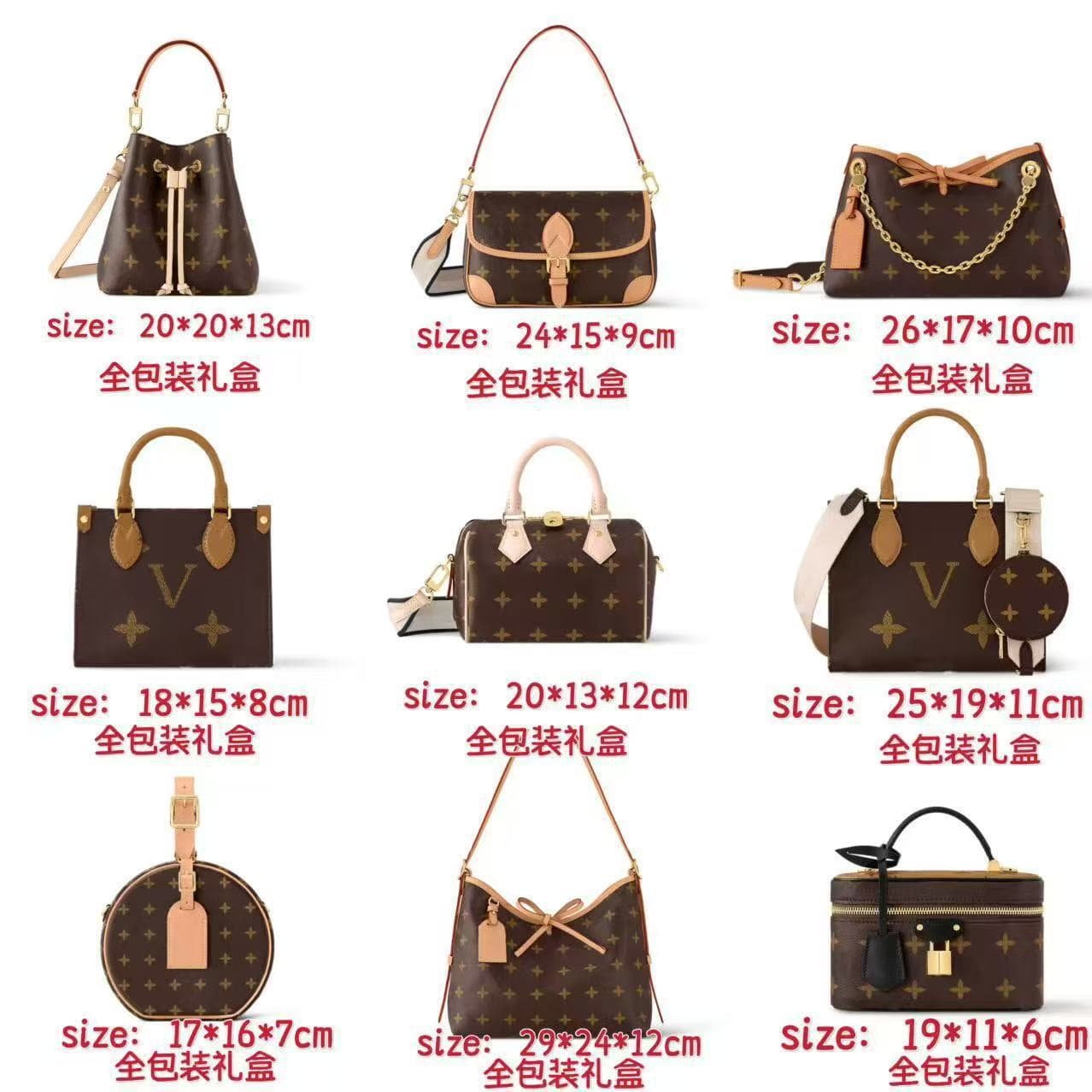 Donkey Brand Fashion Shoulder Bag Classic Monogram Crossbody Commute Handbag Hot Selling Women's Makeup Bag High Quality