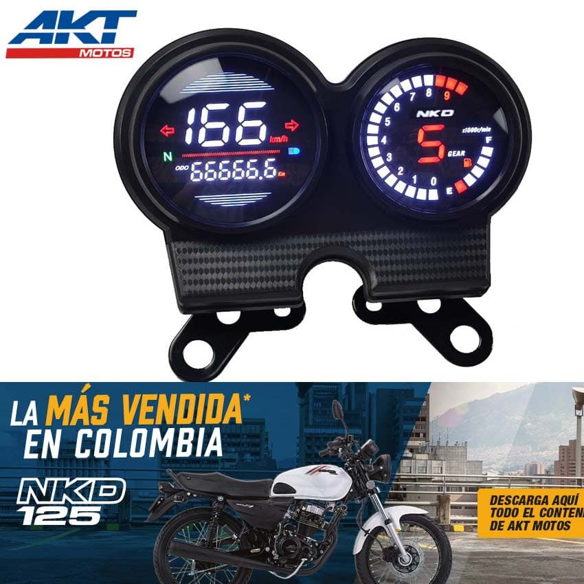 NKD150 South American AKT motorcycle FT150 DT110 workman125 odometer FT125 electronic instrument