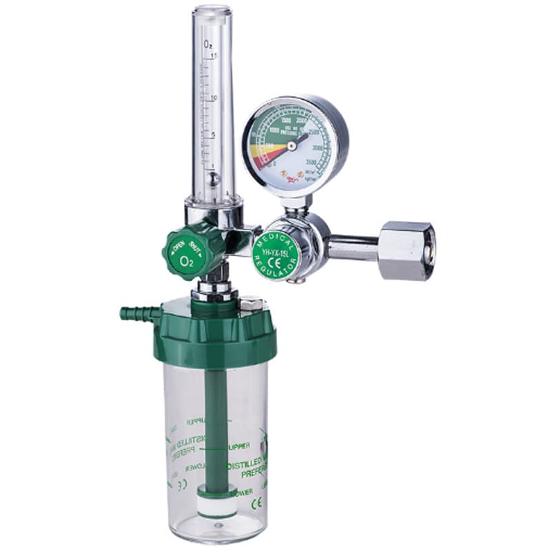 Oxygen inhaler flowmeters, float-type oxygen cylinder pressure reducing valves, G5/8 male thread, CGA540 thread export