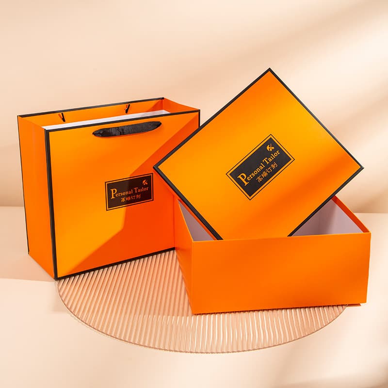 Exquisite Gift Box High-End Packaging for Bags And Accessories Made of Paper/Corrugated Material Not Imported Customizable