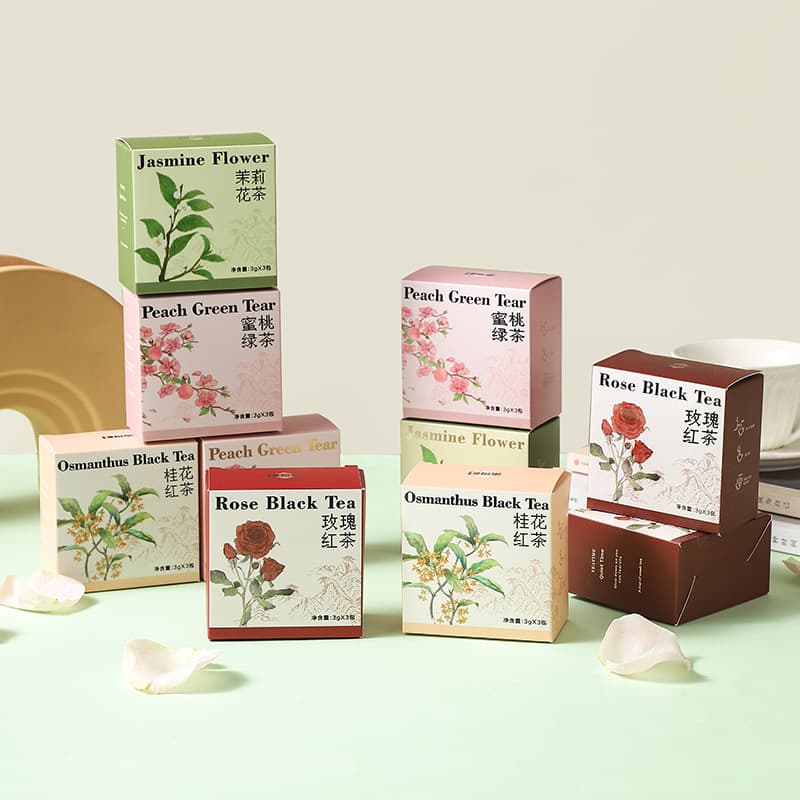 Wedding Tea Favors Rose Tea, Marriage Return Gifts, Bridesmaid Practical Presents, Festival Included Small Items, Flower Tea