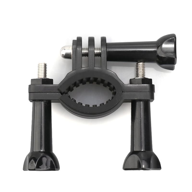 Bicycle fishing rod handle round tube clamp, shooting bracket, vehicle recorder, domestic sports camera accessories