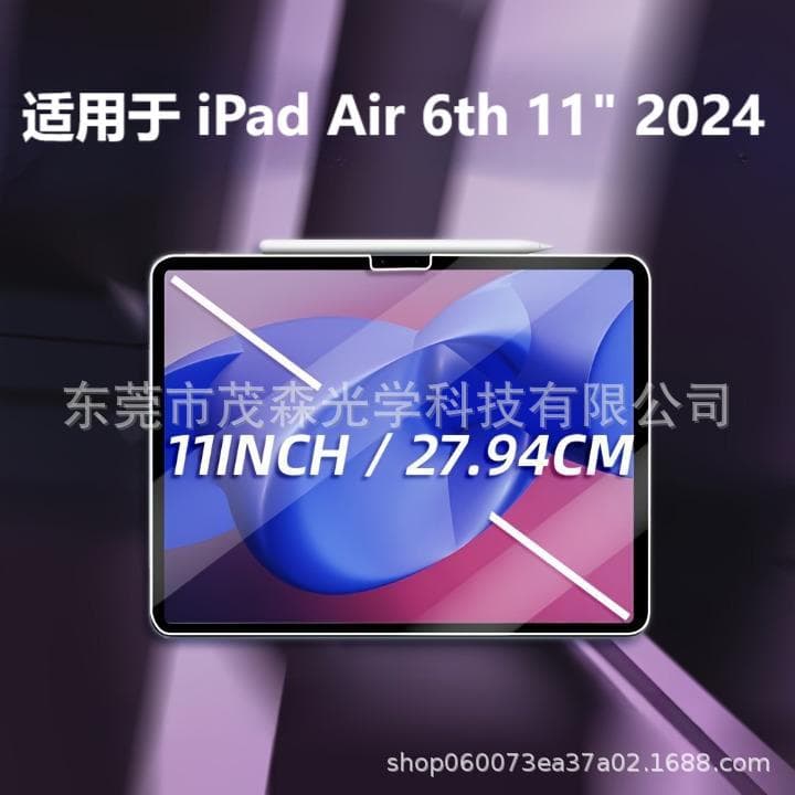 Tempered Glass Screen Protector for iPad Mini, Air, Pro Full Series, Anti-Fingerprint Auto-Alignment Tablet
