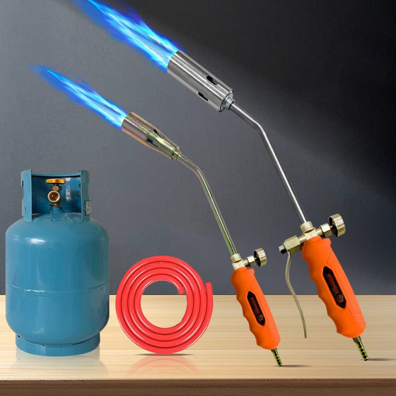 Manufacturer wholesale LPG flame gun, waterproof dedicated household handheld ignition spray gun, pig hair singeing disinfection flame gun.