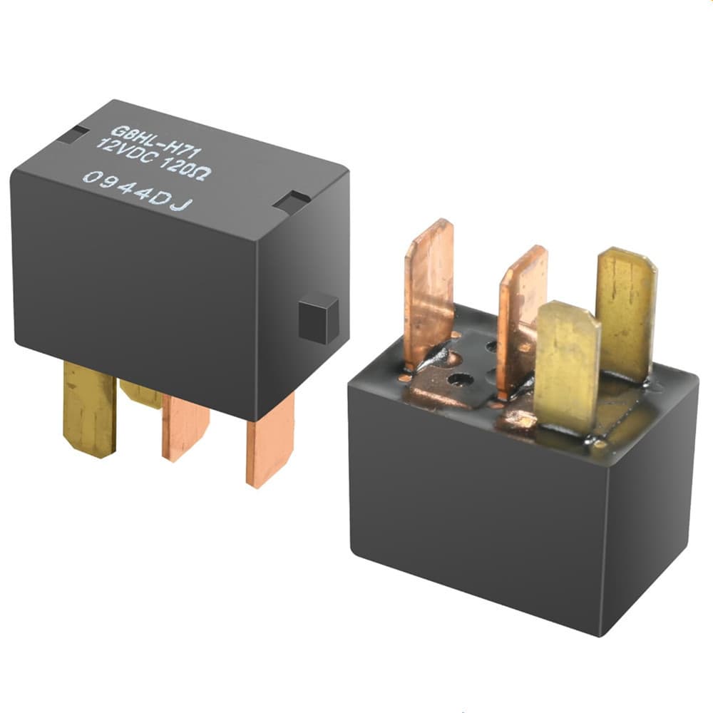 AC Relay Micro Iso 4-Pin 12V G8HL-H71 Compatible with Honda Accord Civic, 2-Pack