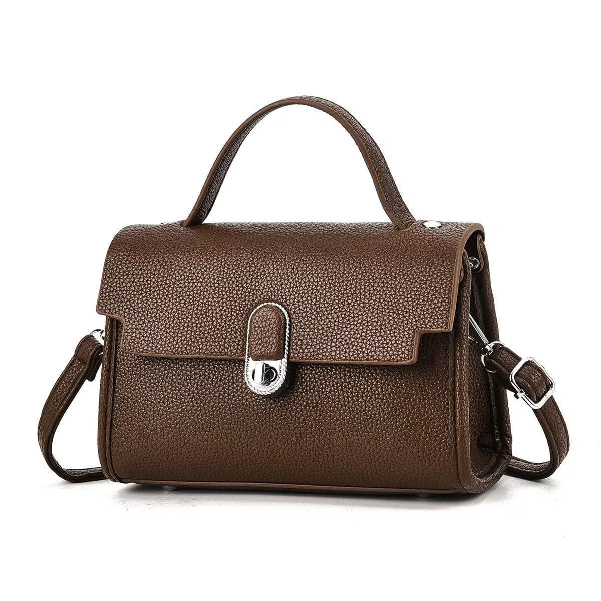 Light luxury bag for women 2025 new style casual portable small square bag fashion commuter bag single shoulder crossbody bag on behalf of