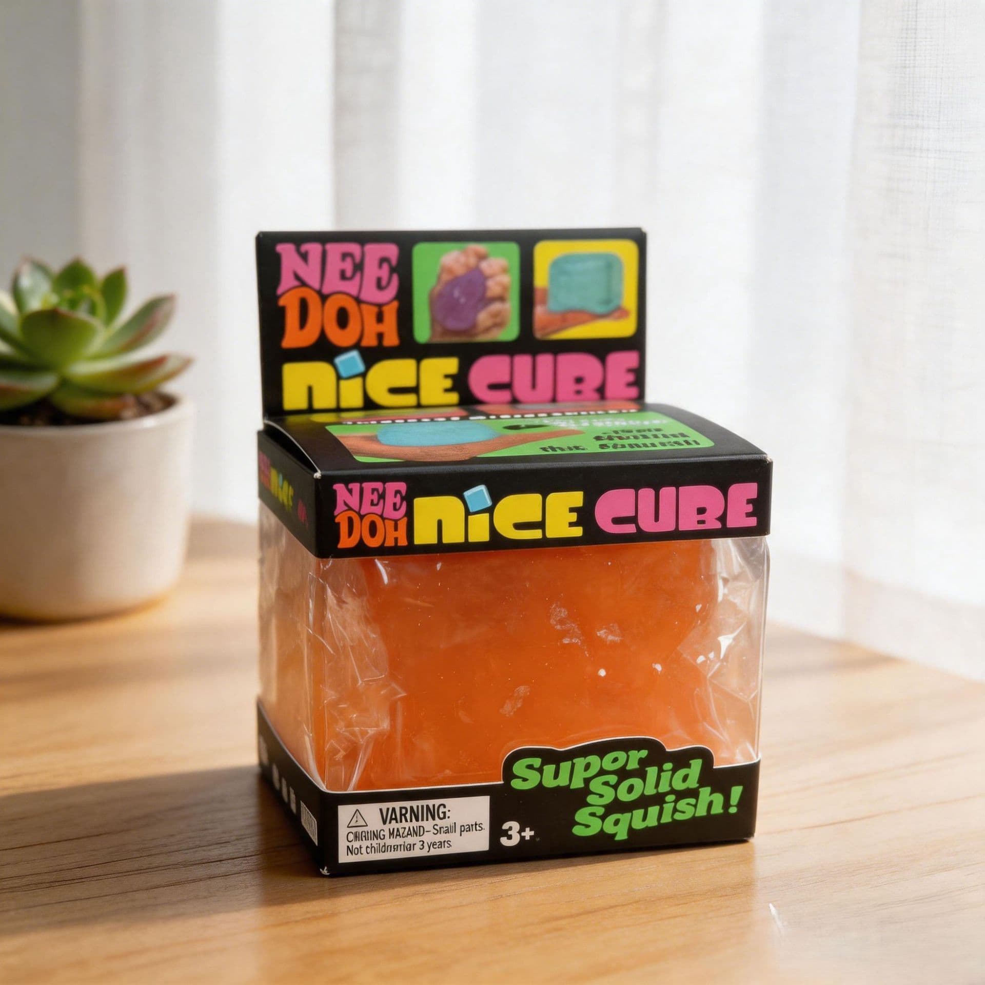 Amazon New Needoh Nice Cube Stress Relief Ice Cube Maltose Squeeze Toy