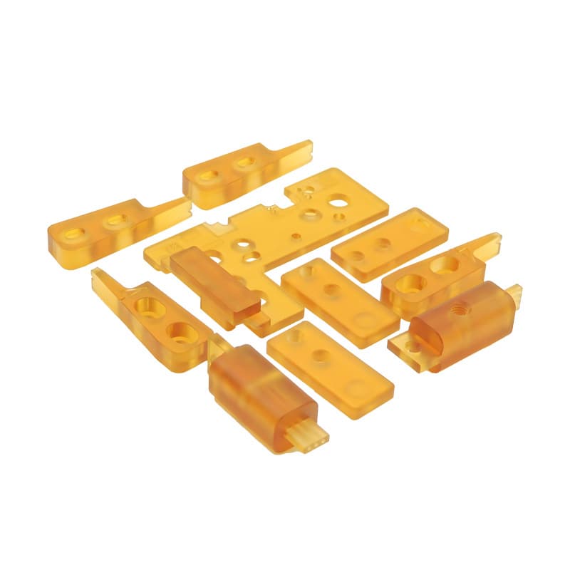 PEI Plastic Circuit Board Processing, Precision Plastic Circuit Board Manufacturing, Insulating High Temperature Resistant PEI Plastic Parts Injection Molding