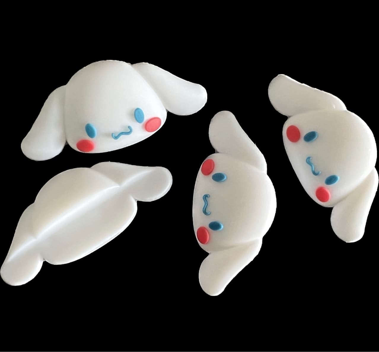 DIY Cinnamon Dog Phone Case, Cartoon White Dog Decoration, Creative Dog Phone Case