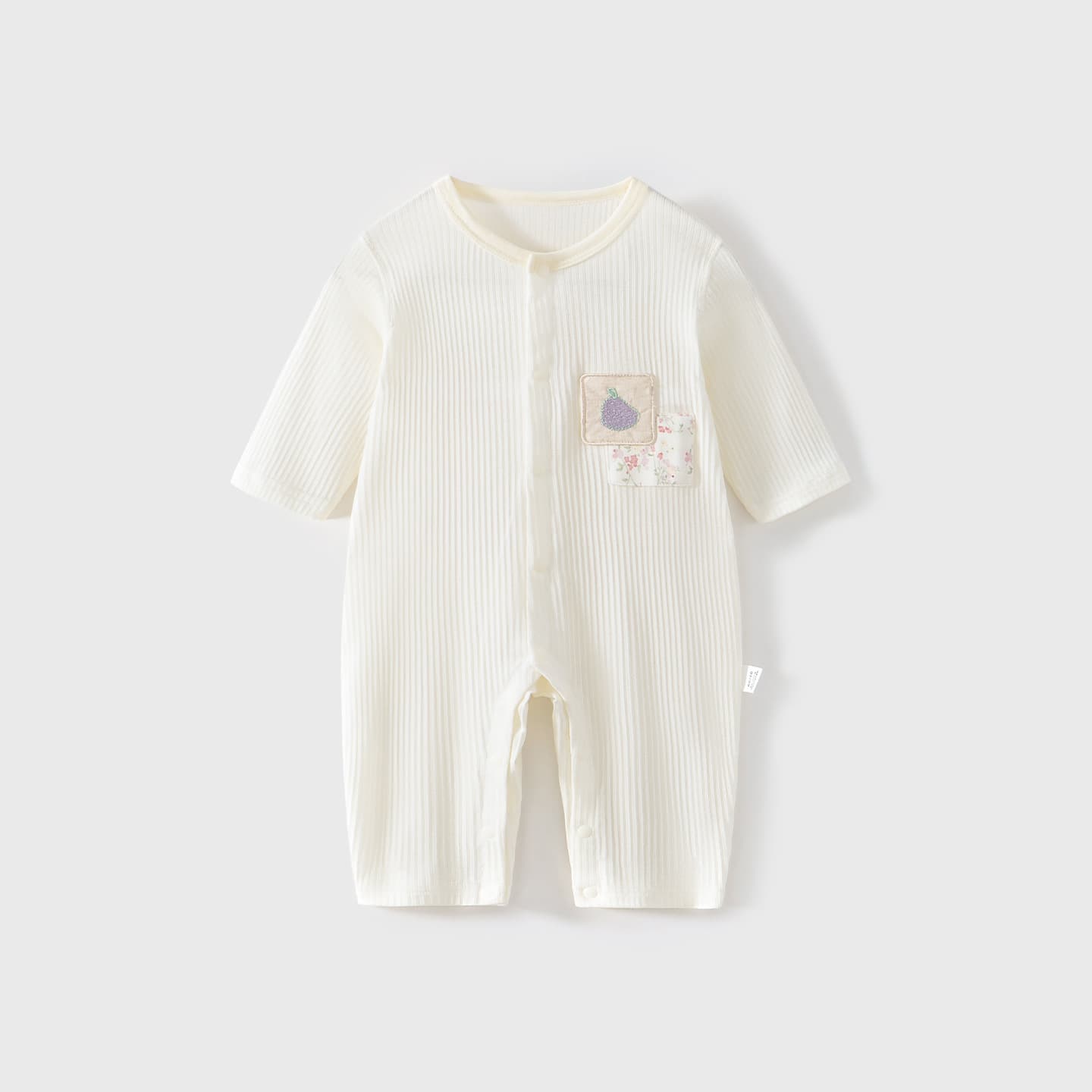 Baby Modal Long-Sleeve Bodysuit Baby Romper Summer Thin Crawling Suit Pajamas Seamless Baby Clothes