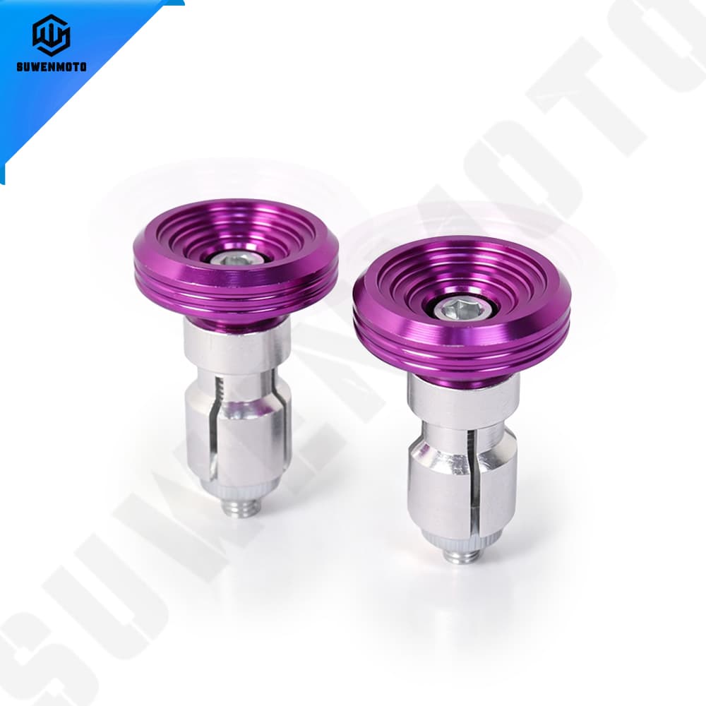 Universal motorcycle handlebar plugs for personalized modification, handlebar shockproof side plugs, aluminum alloy plug accessories