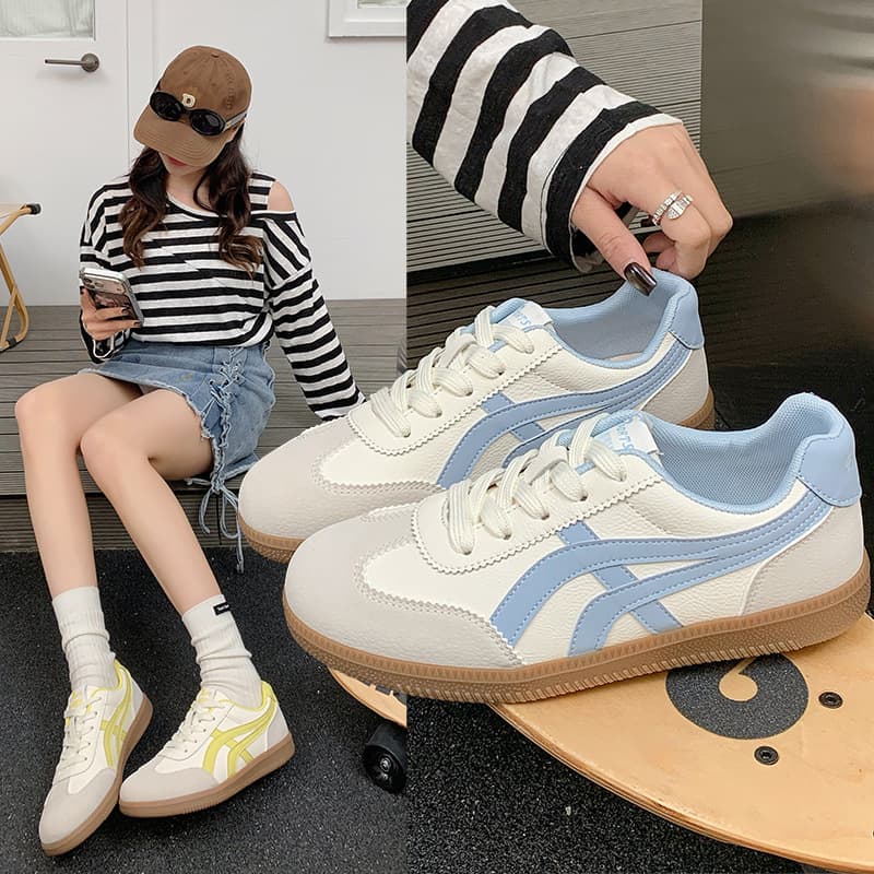 2026 Women's Board Shoes Spring New Agam Sneakers Student Casual Sports Versatile Classic Women's Shoes