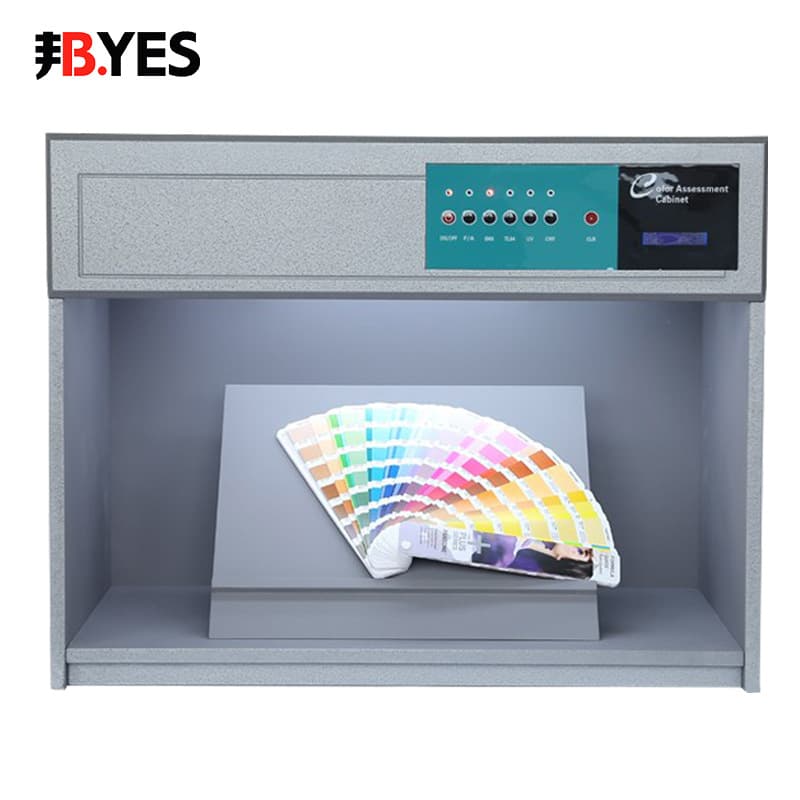 Bangyi International Standard Color Matching Light Box, D65 Five-Light Source Box for Fabric Textile Paint Adjustment, Printing, Dyeing Fabric Comparison Light