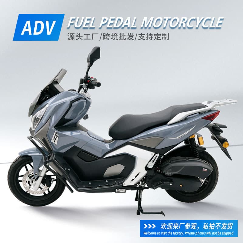 Customized Export Adv Second-Generation Fuel-Powered Motorcycle, Off-Road Motorcycle, Unisex Commuter Scooter, Vietnam