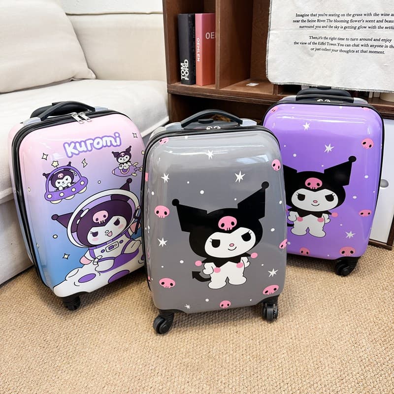 Cross-border Kids Cartoon Trolley Case 16-Inch Mario Sanrio Cute Suitcase with Combination Lock Lightweight Carry-on