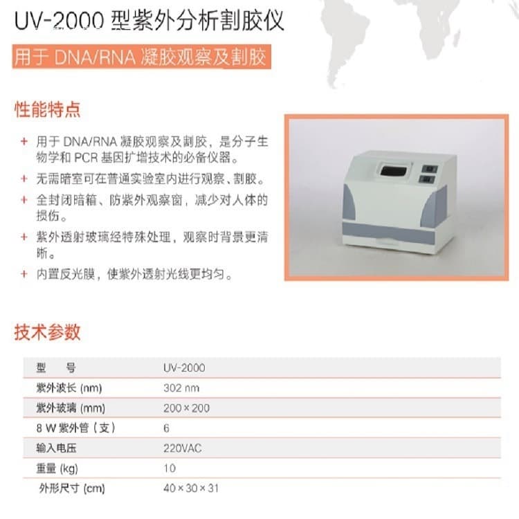 Portable UV Analyzer Model: UV-2000 Inventory Number: D385576 Default Item