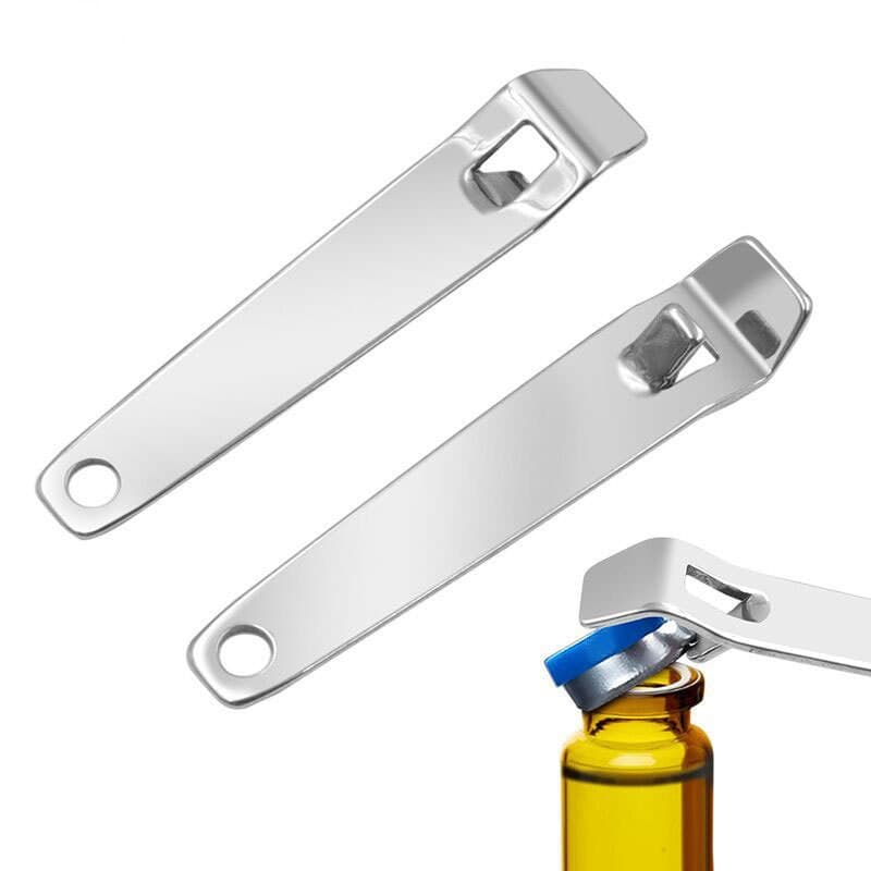 Beer Bottle Opener, Household Oral Liquid Cap Opener, Penicillin Bottle Aluminum Cap Remover, Convenient Creative Bottle Opener