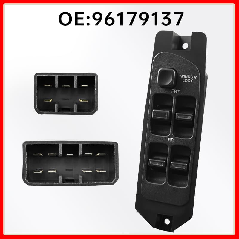 96179137 Compatible with Daewoo Lanos Automatic Electric Vehicle Glass Lifter Control Button Switch