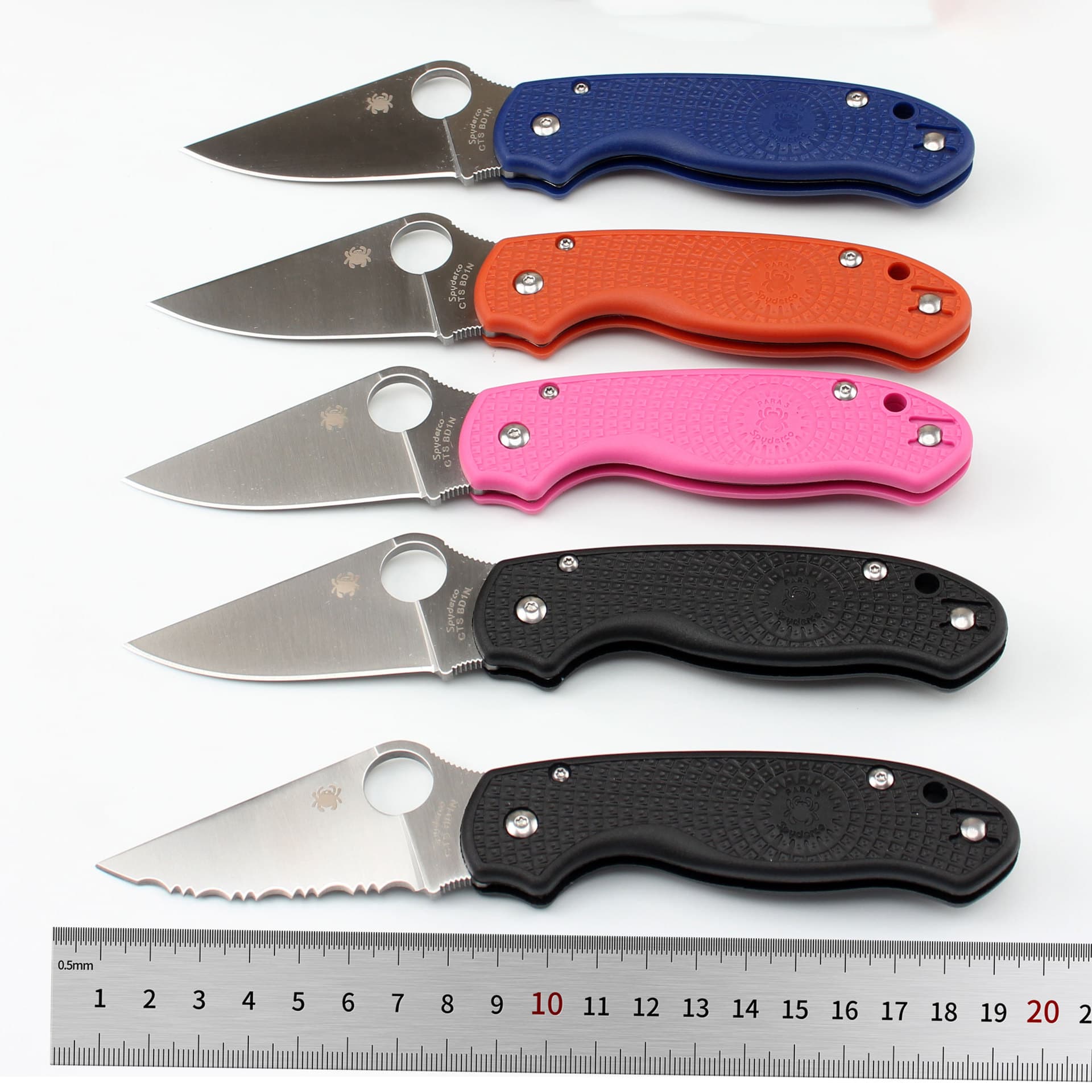 Cross-border Hot Selling Spider C223 Outdoor Knife Self-defense Folding Knife Portable Nylon Handle Multi-function Folding Knife