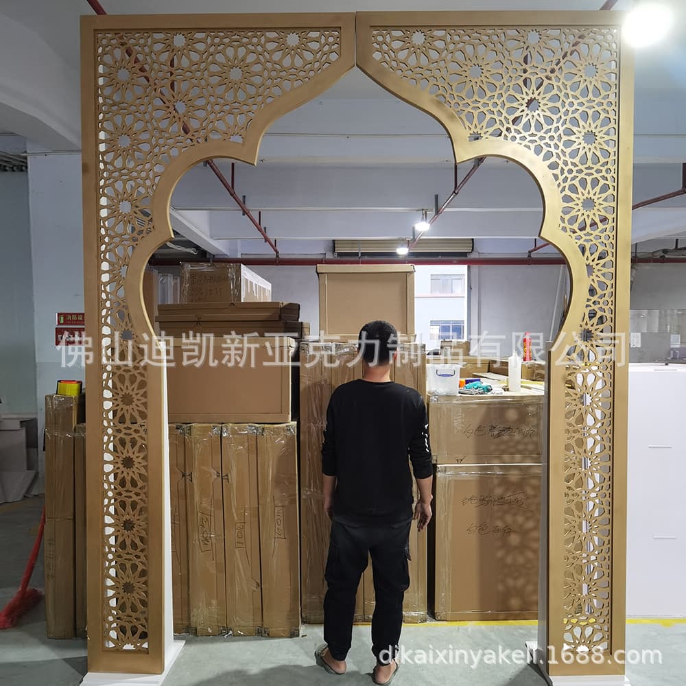 Wedding stage layout background new PVC wedding arch flower wedding layout decoration acrylic background wall