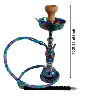 Cross-border Product Supply Color Series Arabic Hookah Set Egyptian Style with Suitcase Shisha