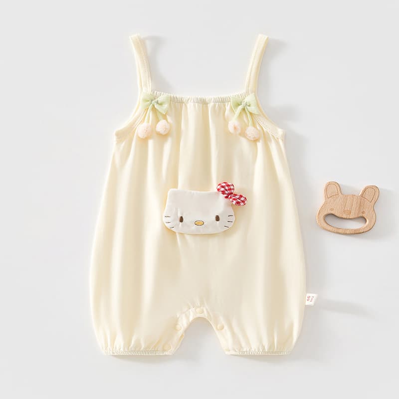 Baby sling summer newborn baby clothes lightweight and comfortable summer super cute onesie