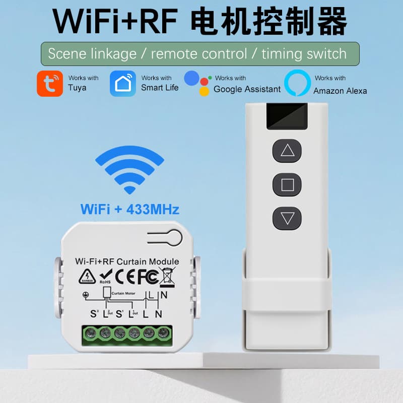 Smart Switch Tuya Zigbee 3 Way Wireless Remote Control Circuit Breaker Energy Monitor For Home Automation System