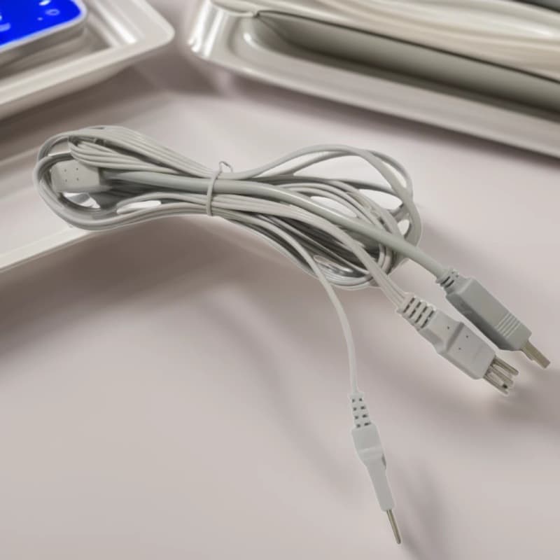 Physiotherapy instrument USB heating wire, thermal therapy sponge, electrode accessories, connecting wire, thermal therapy shoe wire, one to two electrode wires