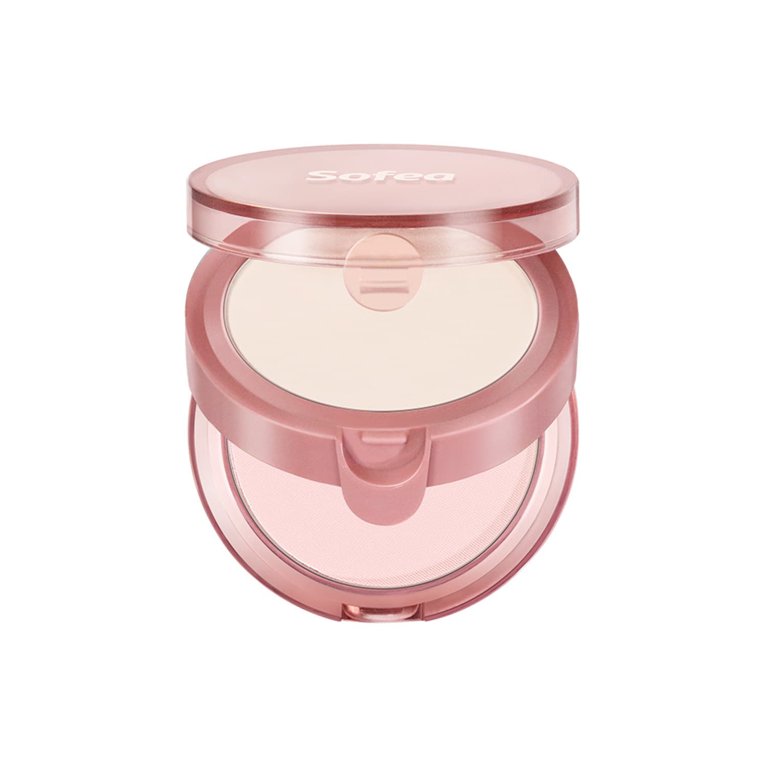 Sofea/Xiafei Double-Layer Highlighter Natural Brightening Face Matte Highlighter Dual-Color Double-Layer Student Affordable Nude Makeup