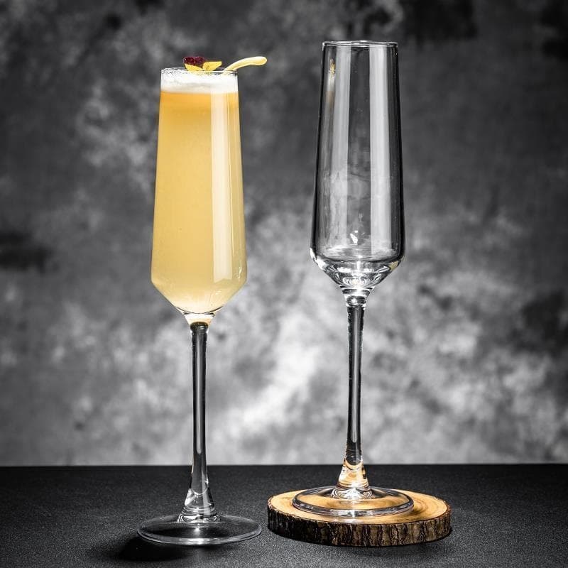 Little Times Champagne Glass High-End Glass Goblet Cocktail Glass Mixing Glass Sparkling Wine Glass Mixing Glass