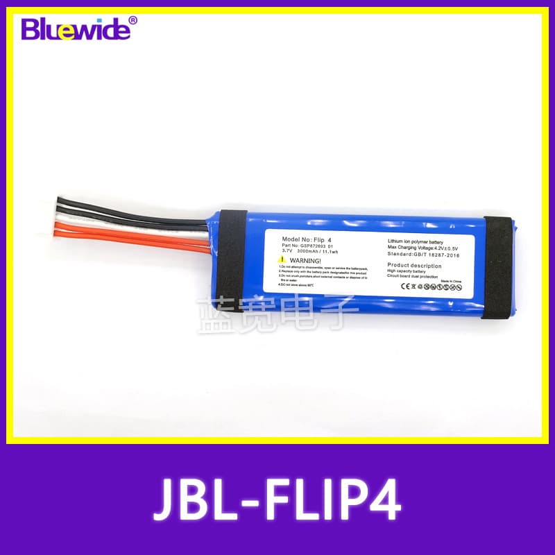 In stock for Flip4 battery, JBL Flip 4 battery 3000mAh, model GSP87269301