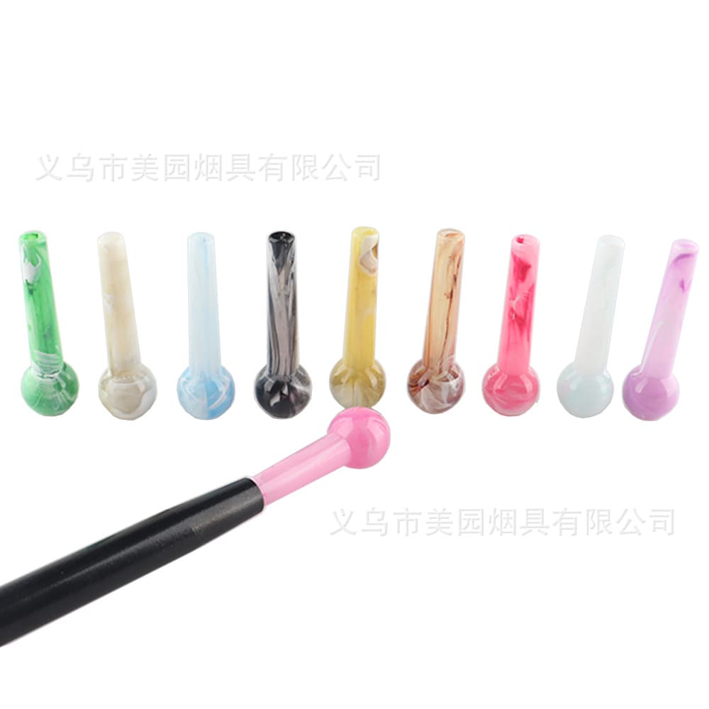 In Stock Resin Lollipop Hookah Mouthpiece Colorful Hookah Tip Arabic Hookah Accessories Shisha