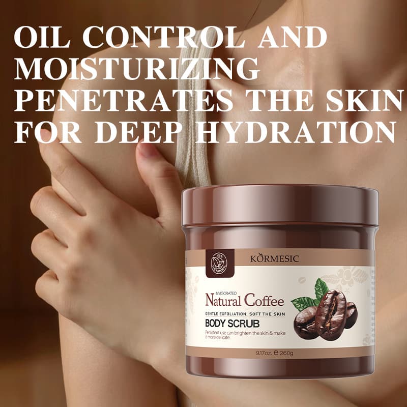 KORMESIC Coffee Body Scrub Deep Cleansing Care Cross-Border Foreign Trade Manufacturers Wholesale