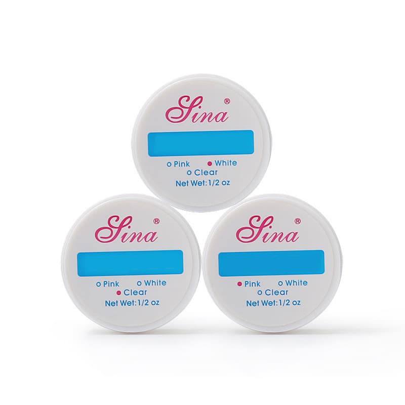 Nail phototherapy glue wholesale SINA extension glue basic glue model glue white box phototherapy transparent extension glue