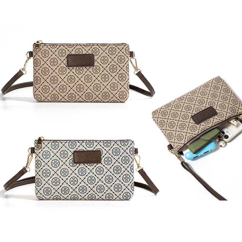 2023 Ladies Bag Printed Shoulder Crossbody Bag Fashion Casual Phone Bag Wallet